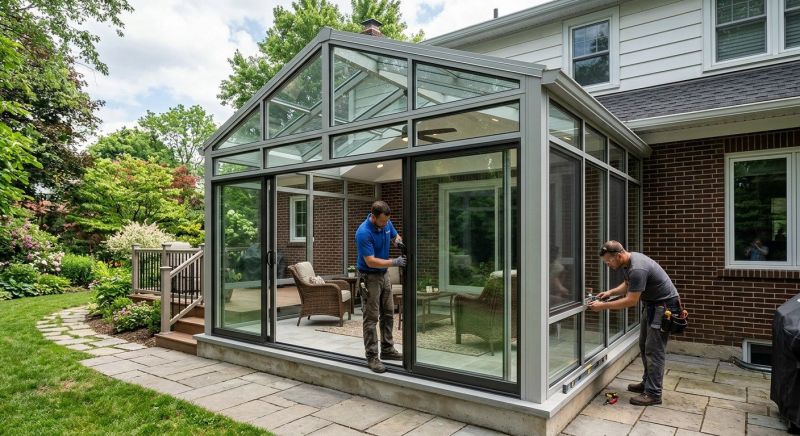 Four Season Room Installation in Charlotte, NC