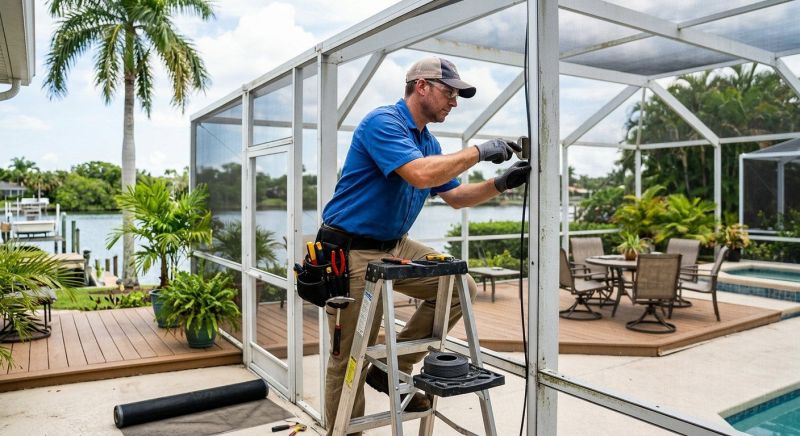 Lanai Repair in Dallas, TX