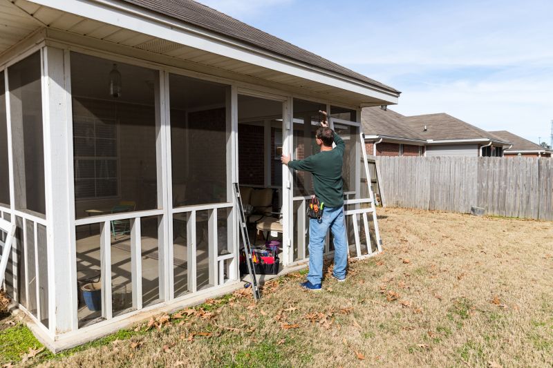 Porch Enclosure Installation in Charlotte, NC