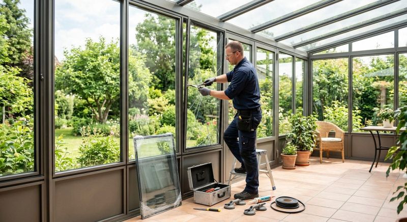 Sunroom Glass Repair in Knoxville, TN