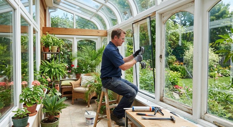 Sunroom Window Repair in Asheville, NC