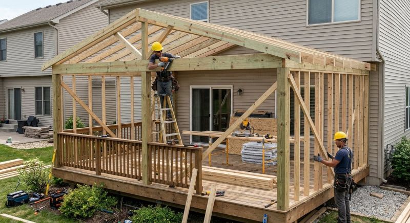 Deck Enclosure Construction in Asheville, NC