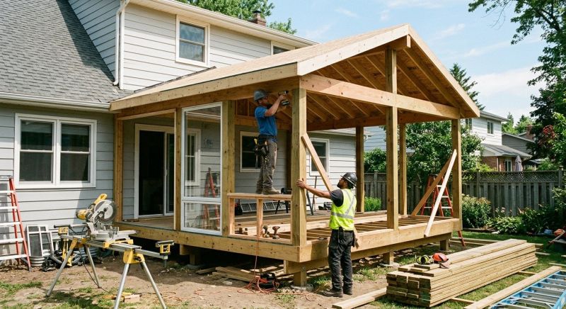 Deck Enclosure Construction in Austin, TX