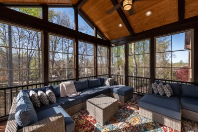 Deck Enclosure Installation in Chattanooga, TN