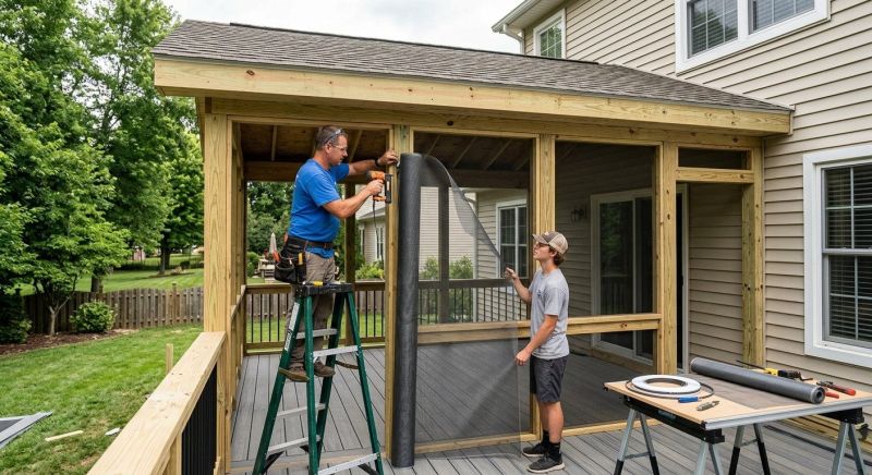 Enclosed Porch Construction in Boulder, CO