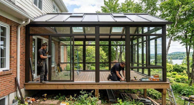Four Season Room Installation in Austin, TX