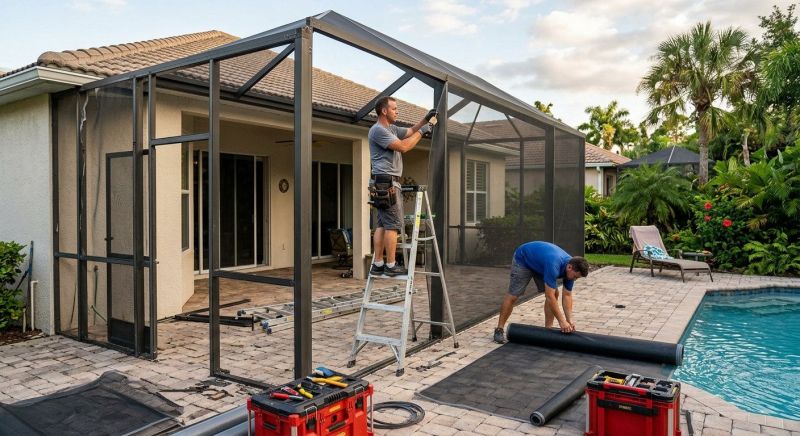 Lanai Repair in Dallas, TX