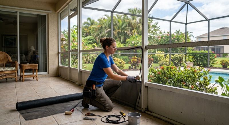 Lanai Repair in Dallas, TX