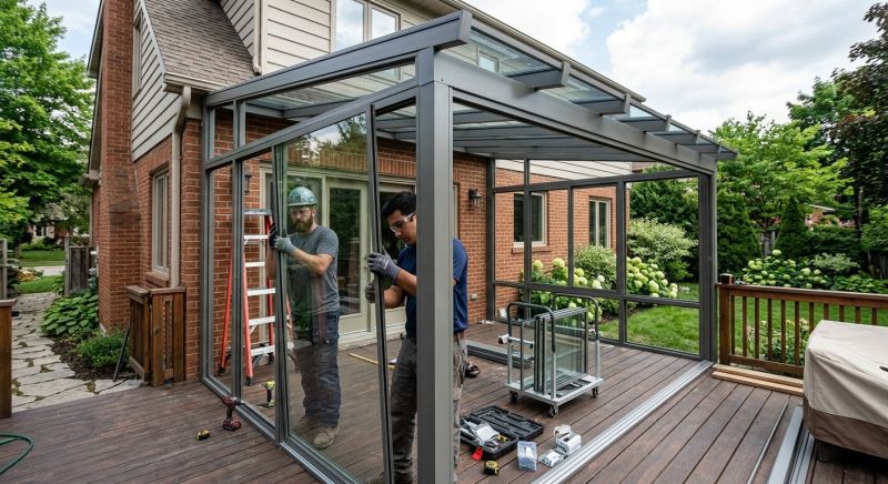 Patio Enclosure Installation in Asheville, NC