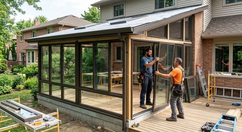 Patio Enclosure Installation in Austin, TX