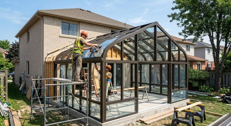 Solarium Construction in Dallas, TX