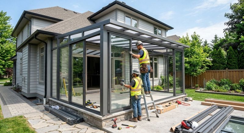 Solarium Installation in Asheville, NC