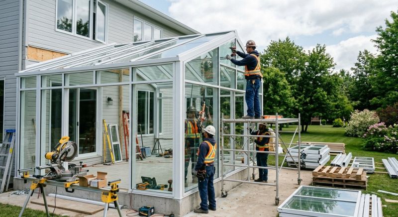Solarium Installation in Charlotte, NC