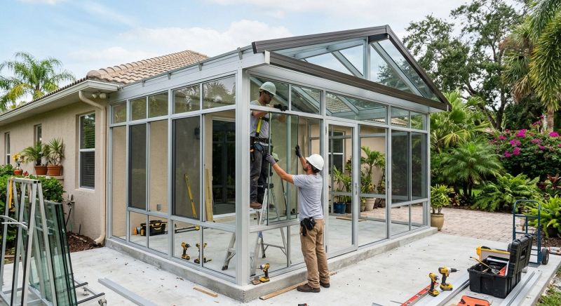 Sunroom Addition Construction in Cincinnati, OH