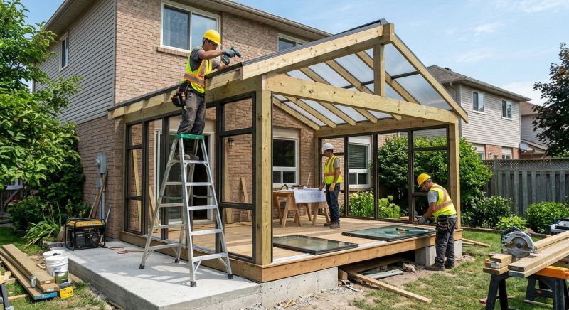 Sunroom Construction in Dallas, TX